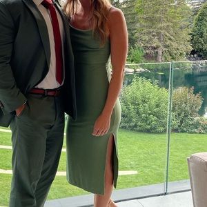 Sage + Paige green dress size small